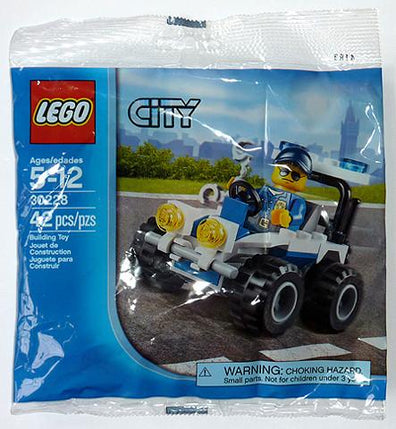 LEGO Set-Police ATV (Polybag)-Town / City / Police-30228-1-Creative Brick Builders